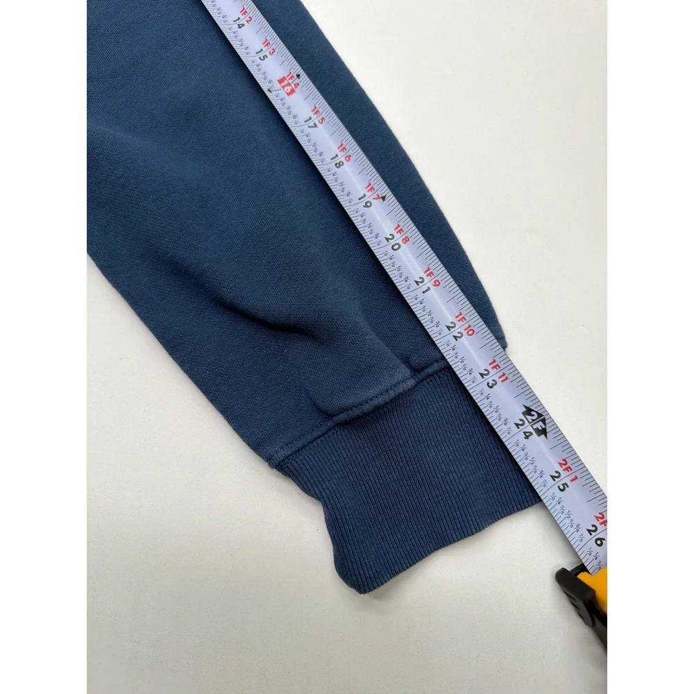 The North‎ Face Mens Blue Never Stop Exploring Graphic Pullover Hoodie Large